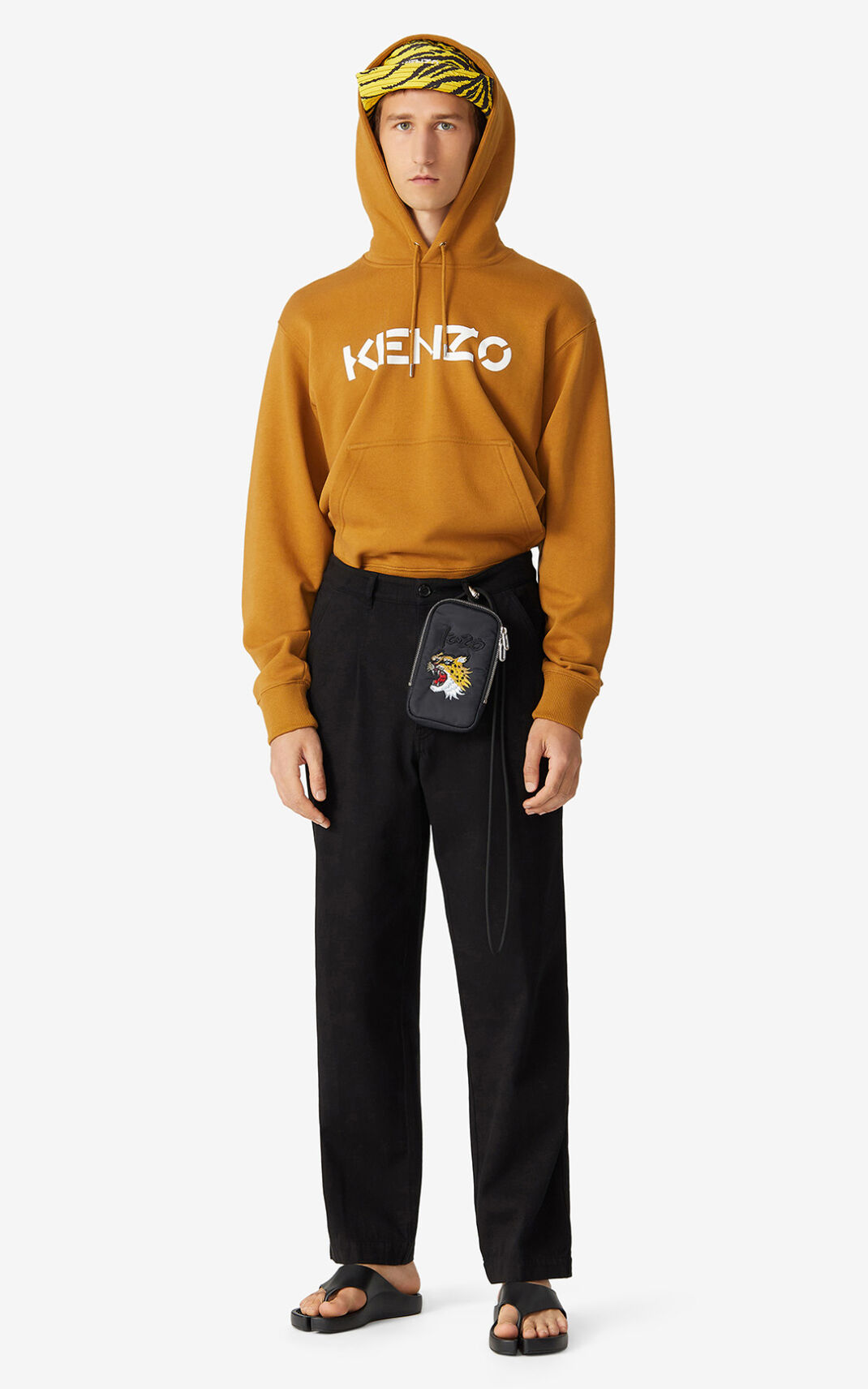 Kenzo Chino Nadrág Férfi Fekete | ID.858889